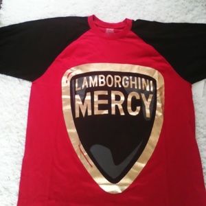 Red an black quarter inch sleeves
